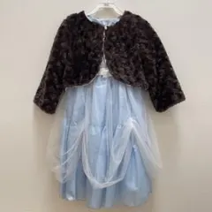 フォーマルアウター　プードルファーボレロ