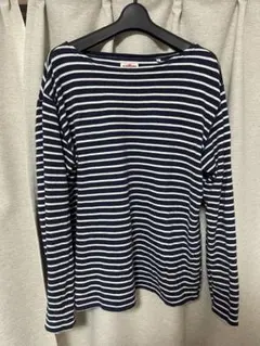 本日限定 ハリウッドランチマーケット ストレッチフライスT 4 ボーダー