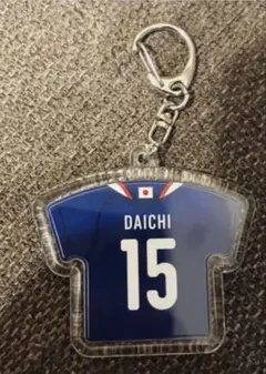 鈴木唯人 サッカー日本代表 2026ユニフォーム型キーホルダーホーム