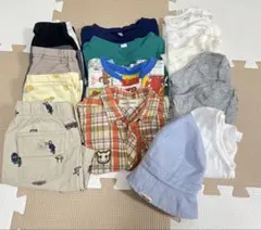 【保育園着】男児向け90 15点 夏服　まとめ売り