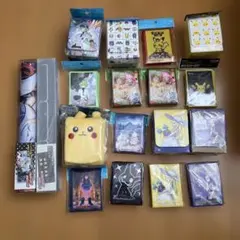 【ポケカサプライ】スリーブ・プレイマット・デッキケースセット全18点セット