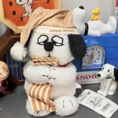 スヌーピー オラフ チョコチェック柄 ぬいぐるみ - メルカリ