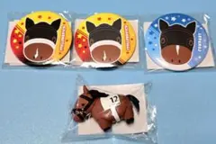 DMMスクラッチ サラブレッドコレクション 缶バッジ、ラバーフィギュアのサムネイル