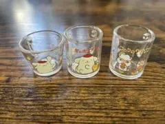 サンリオ ミニチュア カップ 3個セット　平成レトロ　ポムポムプリン
