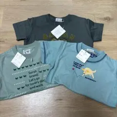 【新品タグ付き】Sarah brand 半袖Tシャツ 100cm 3点セット