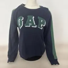 GAP ネイビー グリーン トレーナー