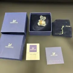 SWAROVSKI スワロフスキー ベア 置物 専用箱付