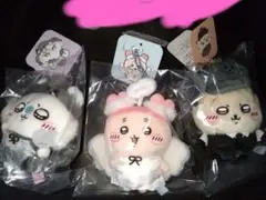 ちいかわ　季節だもん　マスコット　モモンガ　古本屋　ラッコ　３点セット