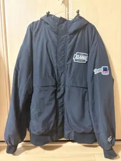 XLARGE フード付き中綿ジャケット ブラック Lサイズ
