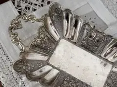 フランスヴィンテージ 針金 トレイ ブロカント - メルカリ