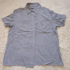 42(XL)　CHANEL　ライトグレー　半袖シャツのサムネイル