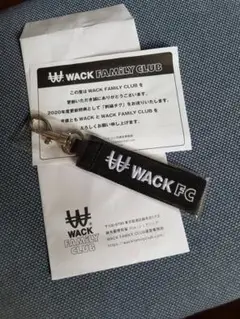 WACK FAMiLY CLUB 2020年度ファンクラブ更新特典 刺繍タグ