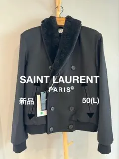 2025年最新】Saint Laurent ピーコート・ウールコートの人気アイテム