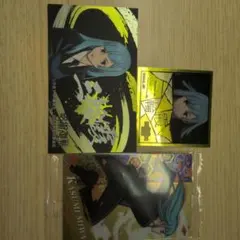 呪術廻戦 三輪霞グッズ3点セット（シール＆カード）