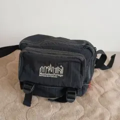 ヴィンテージ Manhattan Portage ブラック ショルダーバッグ
