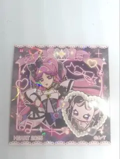 新品　キミとアイドルプリキュア　シール　ステッカー　ハート