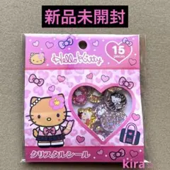 ハローキティ　クリスタルシール　GOGO ギャル