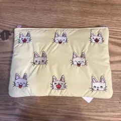 ノンタン スタジオクリップ 刺繍ふかふかポーチのサムネイル