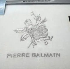 【限定価格】 PIERRE BALMAIN 花柄刺繍 シーツ140x240cm