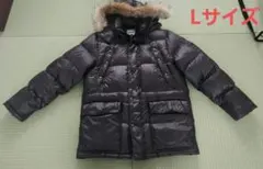 CAMP７ ダウンジャケット ラクーンファー　サイズL