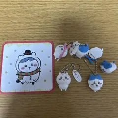 【匿名】ちいかわ ハチワレ ノベルティ＋ガチャセット