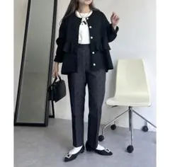 prose verse プロズヴェール　ドット　パンツ　テーパードパンツ　人気