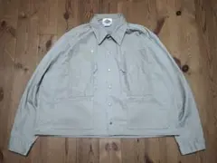 41N グレー ミリタリージャケット 旧東ドイツ軍 将校シャツ デット 