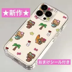 日焼けキティ　iPhoneケース　平成　サンリオ　キティ　ギャルキティ　Y2K