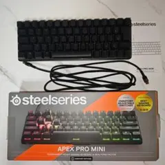 SteelSeriesAPEX PRO MINIゲーミングキーボード　ジャンク品