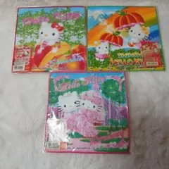 希少レア ハローキティ 日焼け メモ帳 ハワイ ハイビスカス 2002