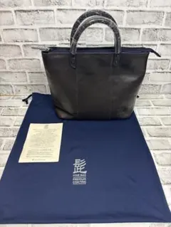 【新品未使用】ハーヴェストレーベル　レザー トート　髭バッグ 収納袋付きのサムネイル