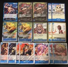 ワンピースカード ロックス・D・ジーベック SEC シキ SR 各4枚 ①