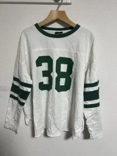 レディース ロンＴ Tシャツ SIGNAL SPORTS 白 古着 長袖