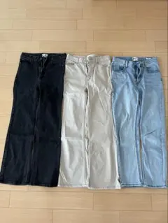 BAYFLOW デニムパンツ 3本セットのサムネイル