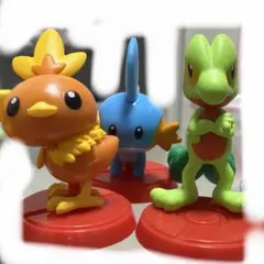 ポケモン　チョコエッグ　3体セット売り　(キモリ、アチャモ、ミズゴロウ)