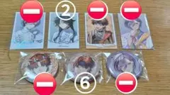 にじさんじ チェキ、缶バッジ 3SKM 2nd 北見遊征 榊ネス 魁星 2周年