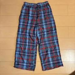 チャイハネ　アミナ　ボトムス　パンツ　マドラスチェック