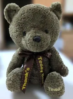 Thank's Teddy Bear サンクス テディベア モスグリーンのサムネイル