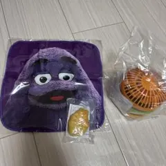 【新品 未使用】マクドナルドのサマーチャンスバッグ2025 グッズのみ3点