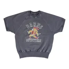 BARNS バーンズ メンズ 半袖 スウェット SWEAT M Navyのサムネイル