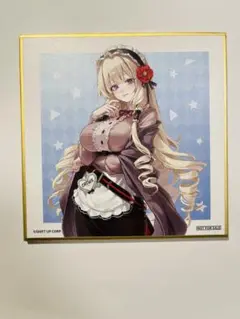 勝利の女神：NIKKE ロングスカート あみあみ限定購入特典 ミニ色紙 クラウン