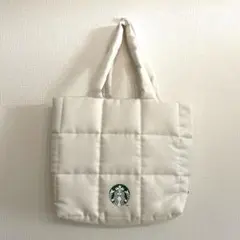 スターバックス ／キルティングトートバッグ