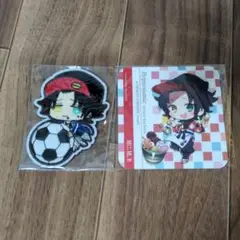 ヒプノシスマイク　山田二郎　ピンバッチ＆コースター