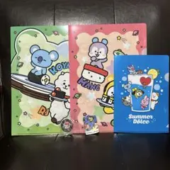 くら寿司 bt21 クリアファイル2枚セット アクリルシール