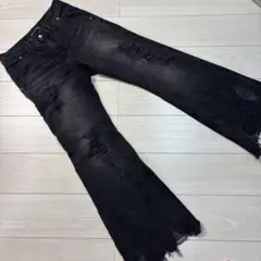 VALABASAS ブラック ブーツカットデニム29 - メルカリ