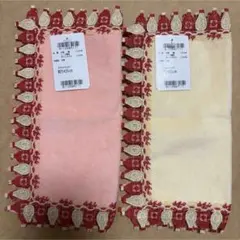 【M】2枚♡ケチャマヨ 近沢レース ハンカチ