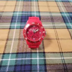 Coca-Cola 腕時計 レッド 非防水