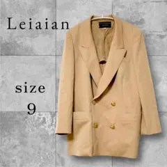 Leilian レリアン テーラードジャケット ベージュ 9 Mのサムネイル