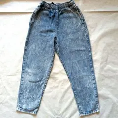 【GU】ジーユー　シェフパンツ　デニム　140cm