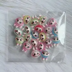 ラブブ ウサギデザイン ネイルパーツ 20個セット